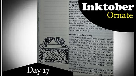 Inktober Day 17 - ornate