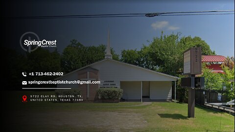 10.29.2025 Matthew 19 | The Grass Is NOT Greener; Divorce Is NOT an Option | Pastor Enrique Reyes, Springcrest Baptist Church, Houston, TX