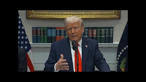 President Trump announces semiconductor investment, tariffs for Canada and Mexico