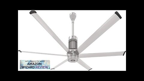 Big Ass Fans i6 Smart Indoor Ceiling Fan (84" Brushed Aluminum) Review