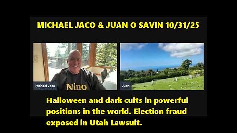 Michael Jaco & Juan O Savin: Halloween and dark cults in powerful positions in the world