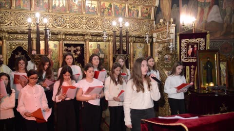 Biserica Sfintii Apostoli - Concert de colinde cu corul liceului Horia Hulubei din Măgurele