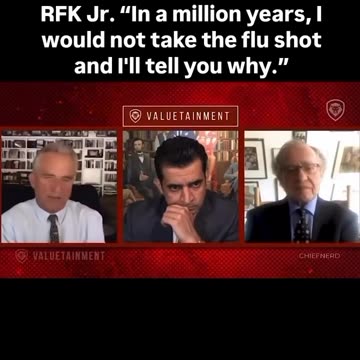 Crimes Against Humanity. “If you get the Flu Shot…you’re 4.4 times more likely to get ill