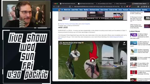 Internet Immediately Finds Gun a Dumb TikToker Threw Off Bridge