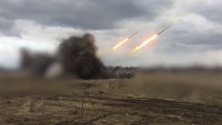 🌪️💥 Ukraine Russia War | Russian BM-27 Hurricanes Strike Konstantinovka | RCF