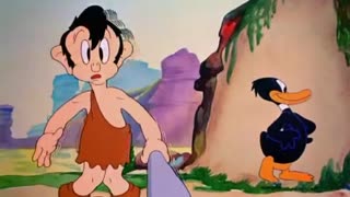 Daffy Duck and the Dinosaur (1939) Animated short | Merrie Melodies