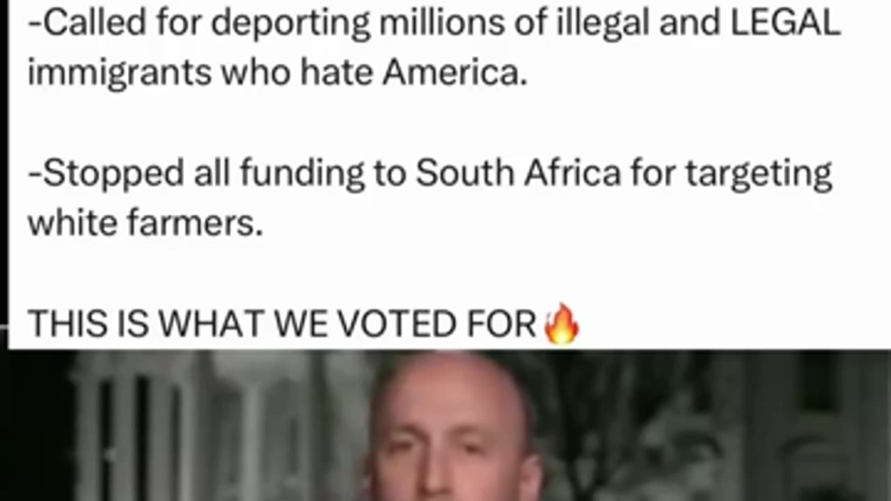 This is what I voted for