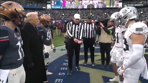 🏈 The 126th Army Navy Game Coin Toss