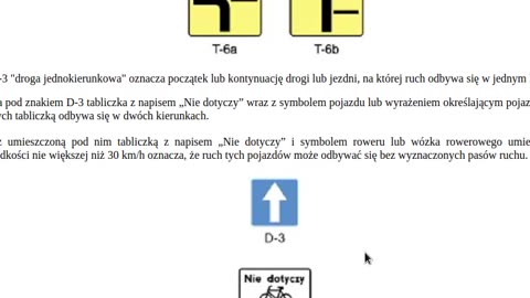 W Polsce nie wiadomo gdzie kończy się droga jednokierunkowa.