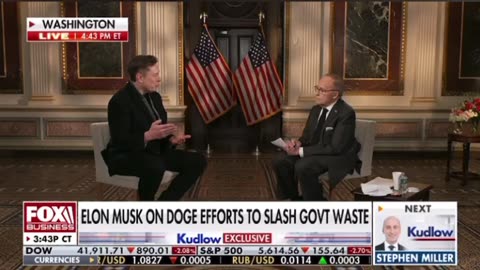 Elon Musk Sits Down For an Interview With Kudlow [Full Interview]