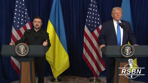 WATCH: President Trump and Zelensky remarks after a Bilateral Meeting "maybe very close". - 12/28/25