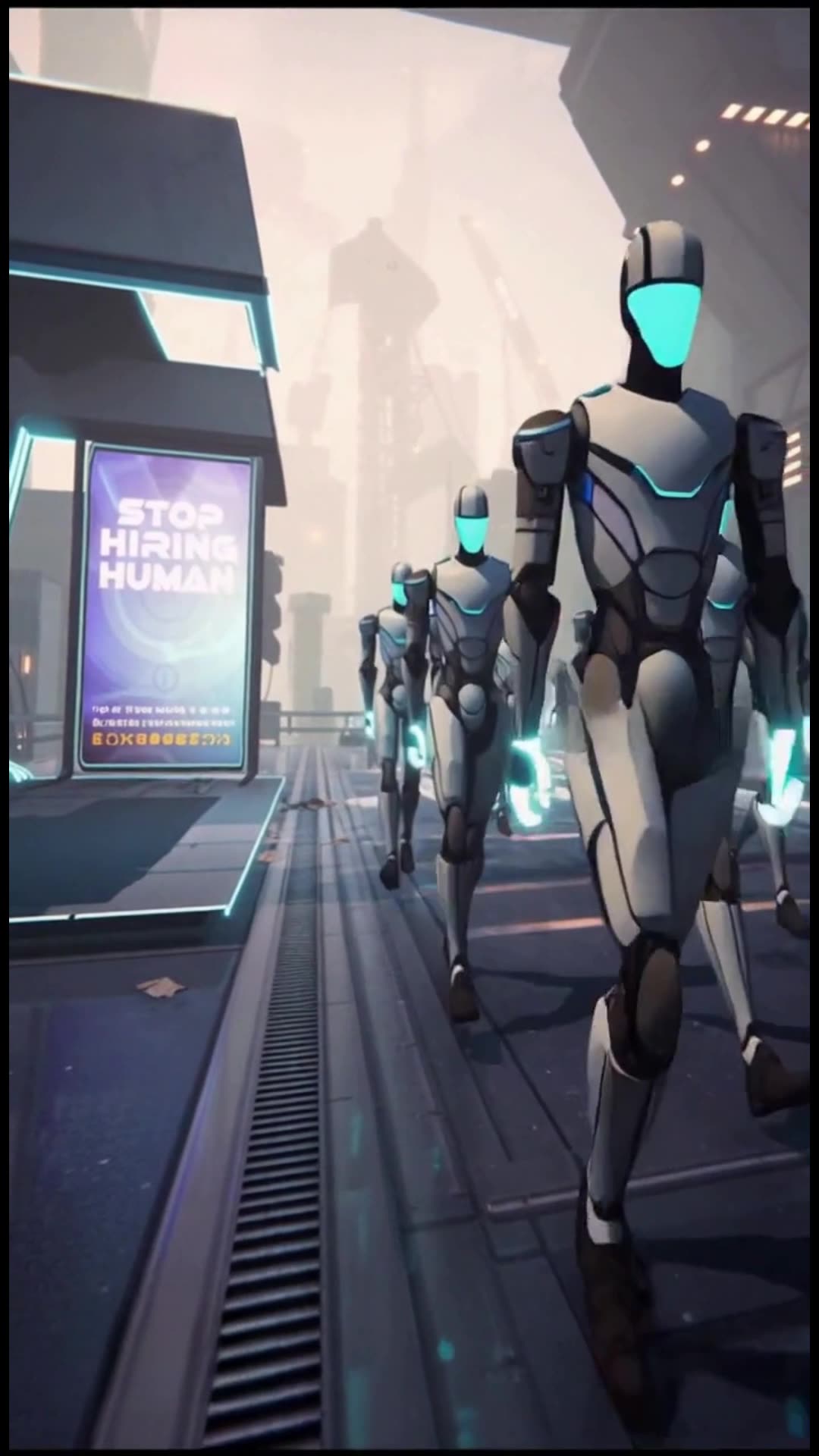 Stop Hiring Human - Slogan