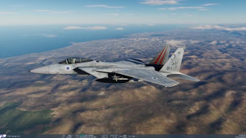 IAF Border defense by F-15s. DCS 2.9.10