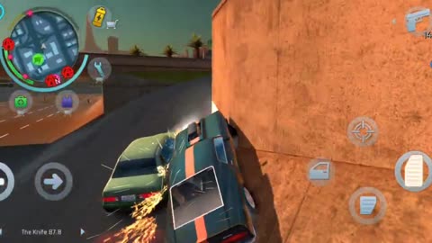 CAR GAMES |The City|| Gangstar vegas gameplay |