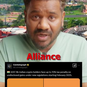 Government SILENT on Crypto, But Tax is LOUD! 🚨💸