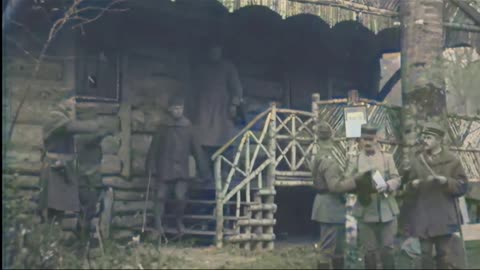 British Command Post Near Sedan Meuse-Argonne 1918