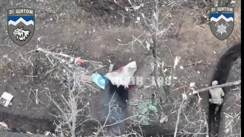 Ukrainian troops from the 108th brigade storming a Russian trench and taking POW’s
