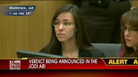 Watch Jodi Arias' reaction as guilty verdict is read 2013