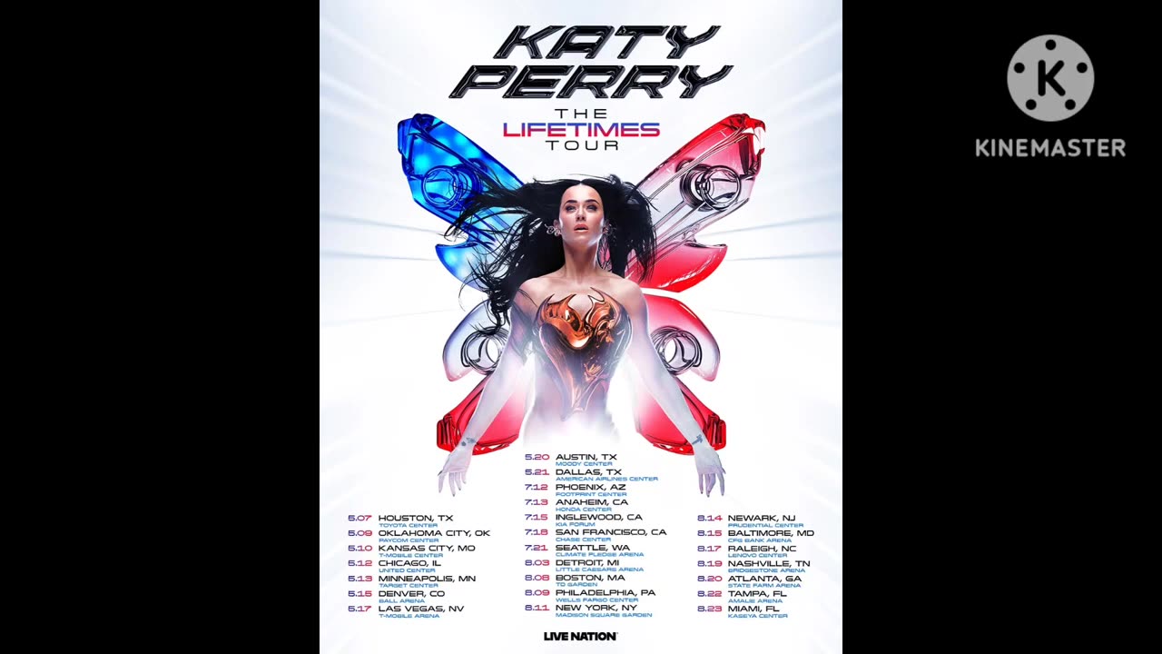 Katy Perry Announces Dates For 2025 U.S. Leg of Lifetimes World Tour