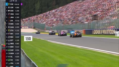 F2 - 2025.07.26. Belga Nagydíj, Spa Francorchamps - 1. futam (M4 Sport)