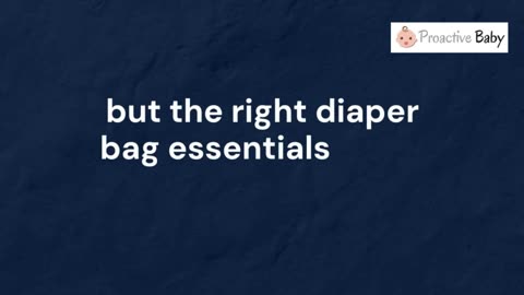 Diaper Bag Essentials: Must-Have Items Every Parent Should Pack