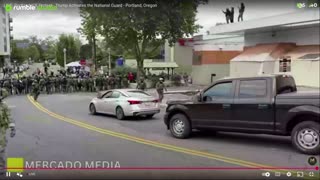 BREAKING ANTIFA ATTACKS ICE FACILITY