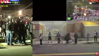 BREAKING ANTIFA ATTACKS ICE FACILITY