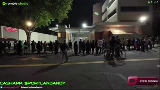 BREAKING ANTIFA ATTACKS ICE FACILITY