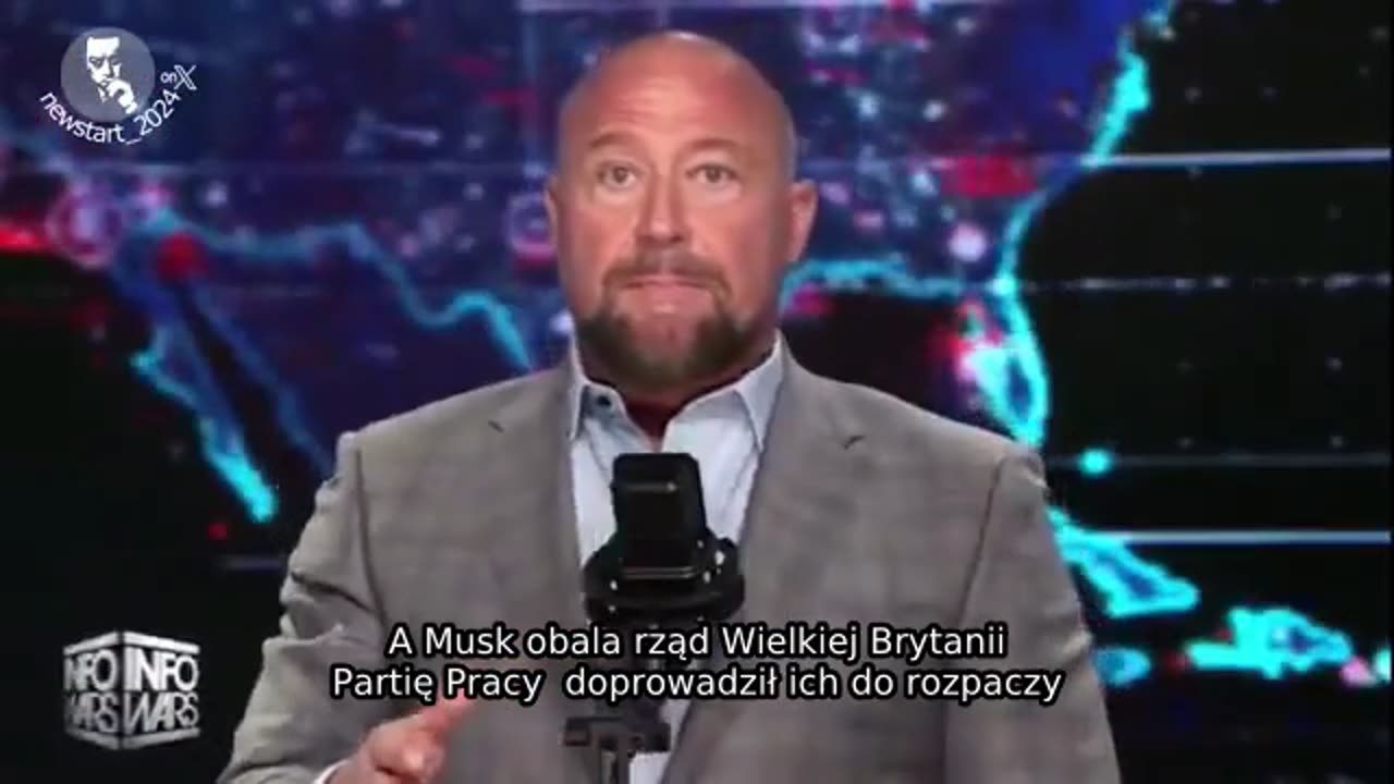 Alex Jones: Elon Musk – Gwiazda Śmierci niszcząca imperium pedofilskie Nowego Porządku Świata