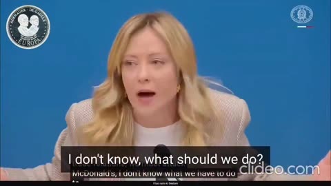 🚨Thủ tướng cánh hữu người Ý Giorgia Meloni chỉ trích gay gắt các nhà lãnh đạo châu Âu...