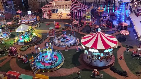 2025 Penn Hills #4 VFD Holiday Train Display