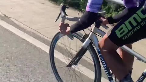 Cycling Sprint Position