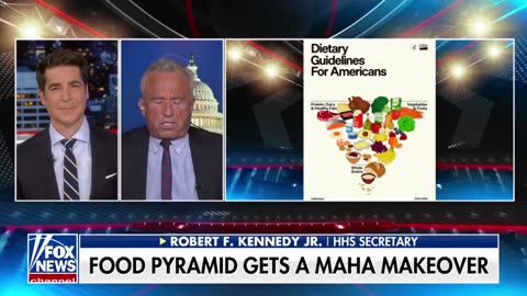 RFK Jr says the NEW FOOD PYRAMID is a “GAME-CHANGER”