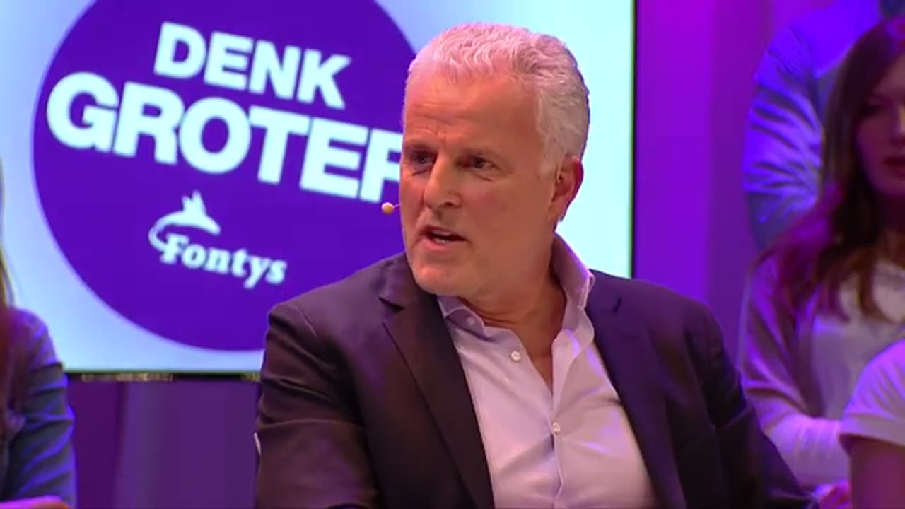 Denk groter,,Debat met peter r de Vries