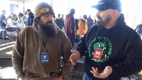 Primitive Bear Knives At Gathering 2025