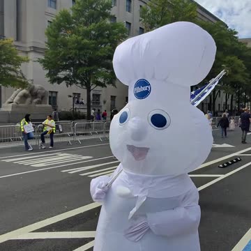 Even the Pillsbury Doughboy Was Spotted at Leftist "No Kings" Protest