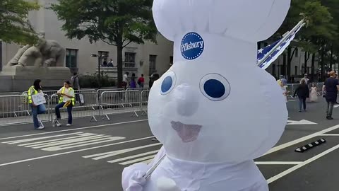 Even the Pillsbury Doughboy Was Spotted at Leftist "No Kings" Protest