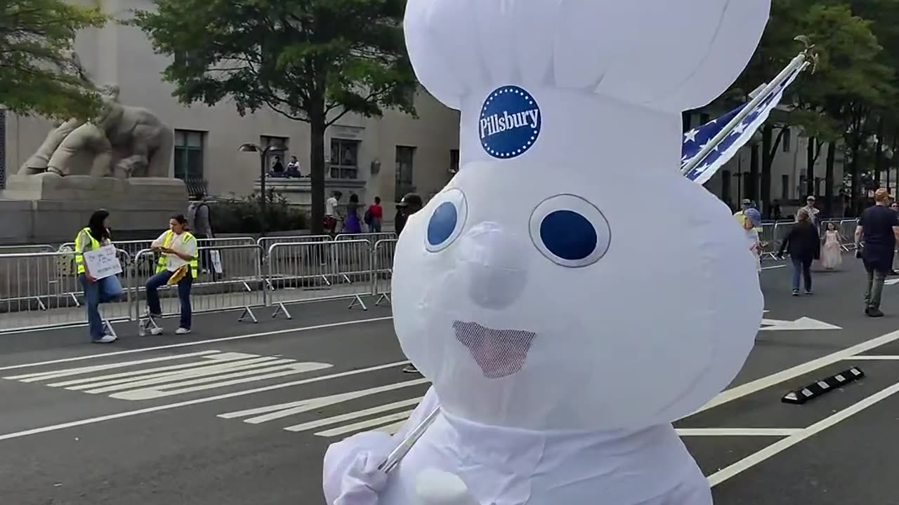 Even the Pillsbury Doughboy Was Spotted at Leftist "No Kings" Protest