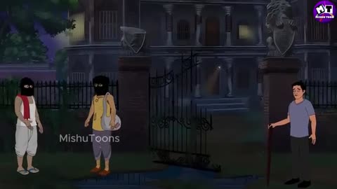 अंधे का नसीब कार्टून स्टोरी cartoon story