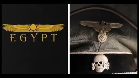 Pharaohs 101 Winged Sundisk of Horus is the Nazis Eagle/Falcon -- Giureh