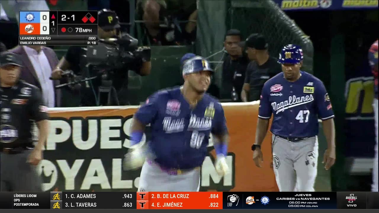 Leandro Cedeño descargó todo su poder