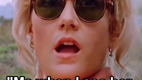 Me when I see her for the first time