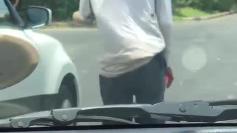 Panhandler Caught Hiding Arm
