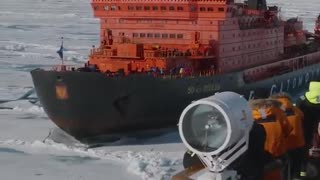 Two ships currently capable of commercial voyages to the geographic North Pole