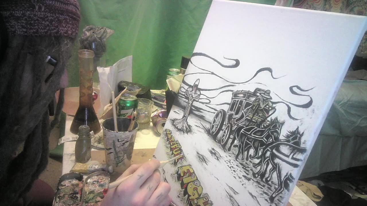 Live Art with Subliminal Therapy | Chill Creative Vibes