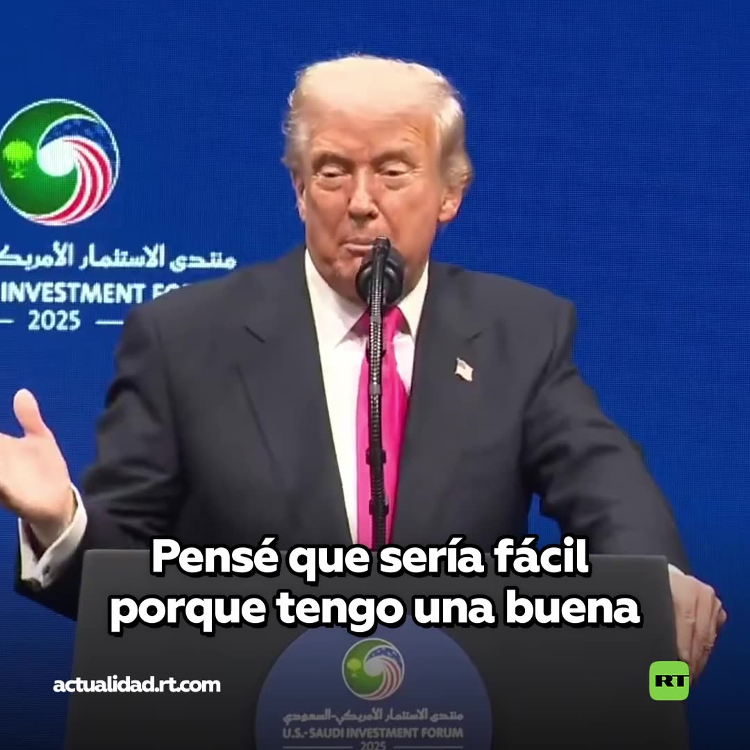 Trump: "Estoy decepcionado del presidente Putin"