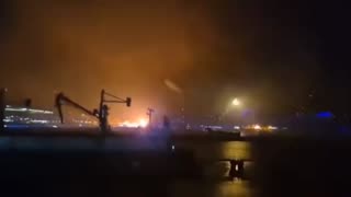 Turkish sailors watch Ukrainian military strikes on Russian territory last night 🔥