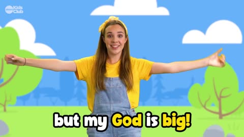 I Might Be Small | Preschool Worship Song | Sing-along #preschool action song 🎵 #kidsworship #kidmin