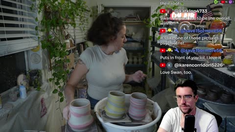 Live 🔴 Episode 162 Swan City Ceramics 🦢 Pottery Livestream