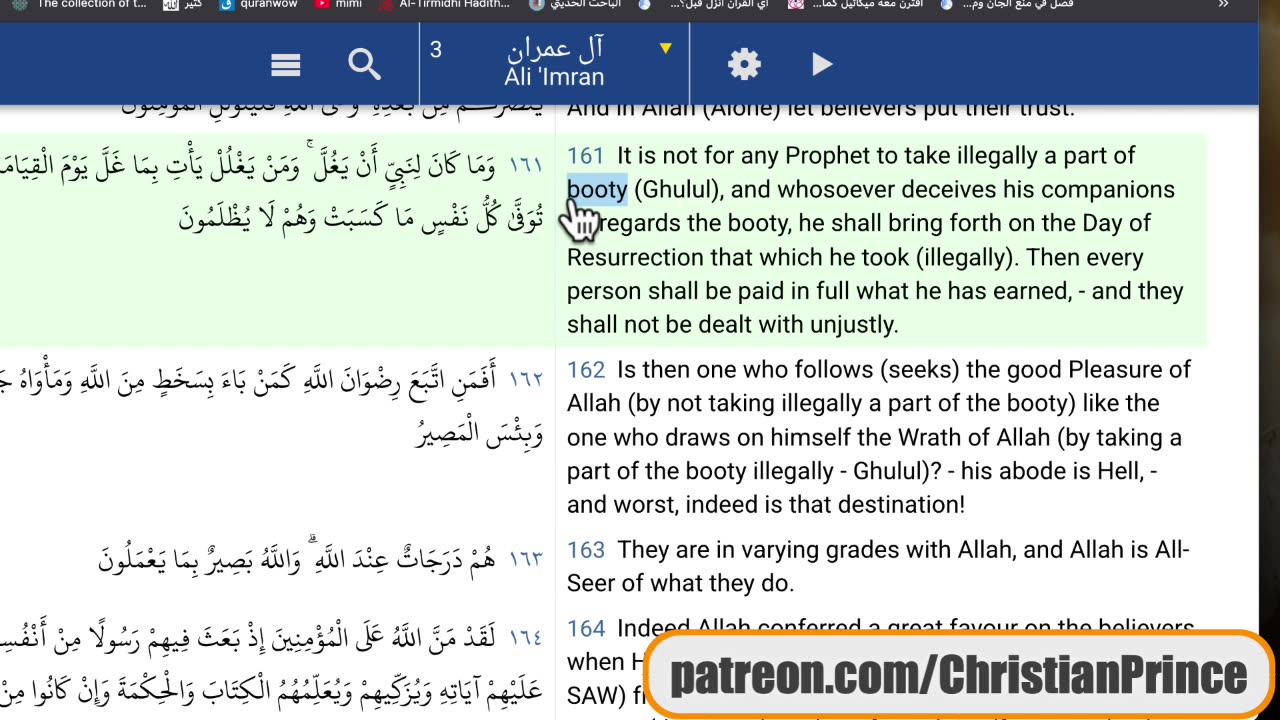 Christian prince This is exactly the hadith i am showing you in the screen